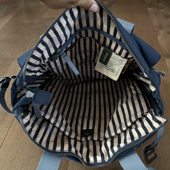 Daily Objects Backpack – Blue, 12"x13", Compact Everyday Bag, Pre-owned - Picture 5 of 6